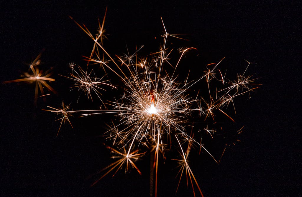 Low Light Photography of Firecrackers